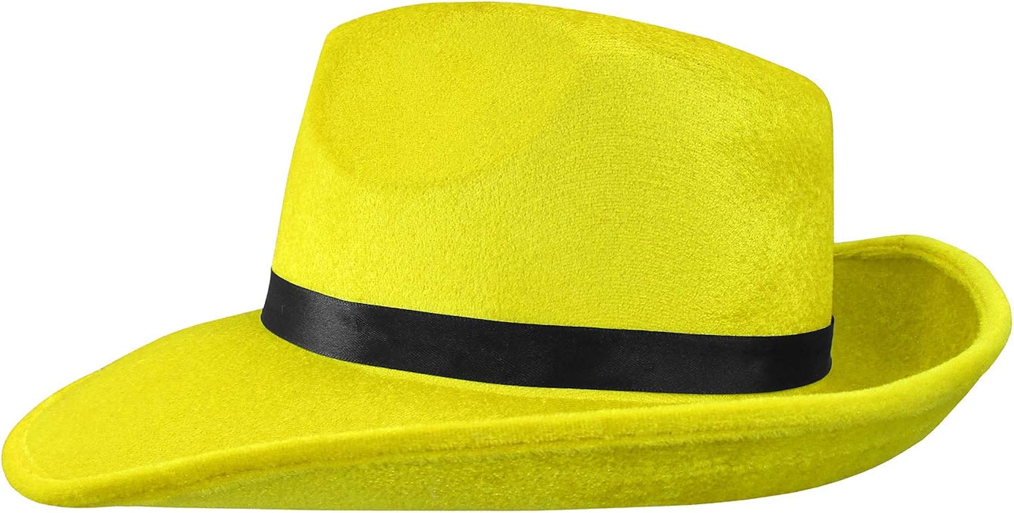 yellow fedora gangster hat