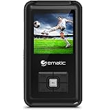 Ematic 8GB 1.5-Inch Colorscreen MP3 Video Player with FM Tuner - Black (EM208VIDBL)