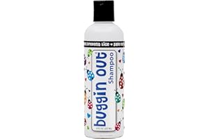 Buggin Out Lice Prevention Shampoo| for Kids & Adults Daily Use | Peppermint Essential Oil | Sulfate Free | Fresh Minty Scent | 8oz