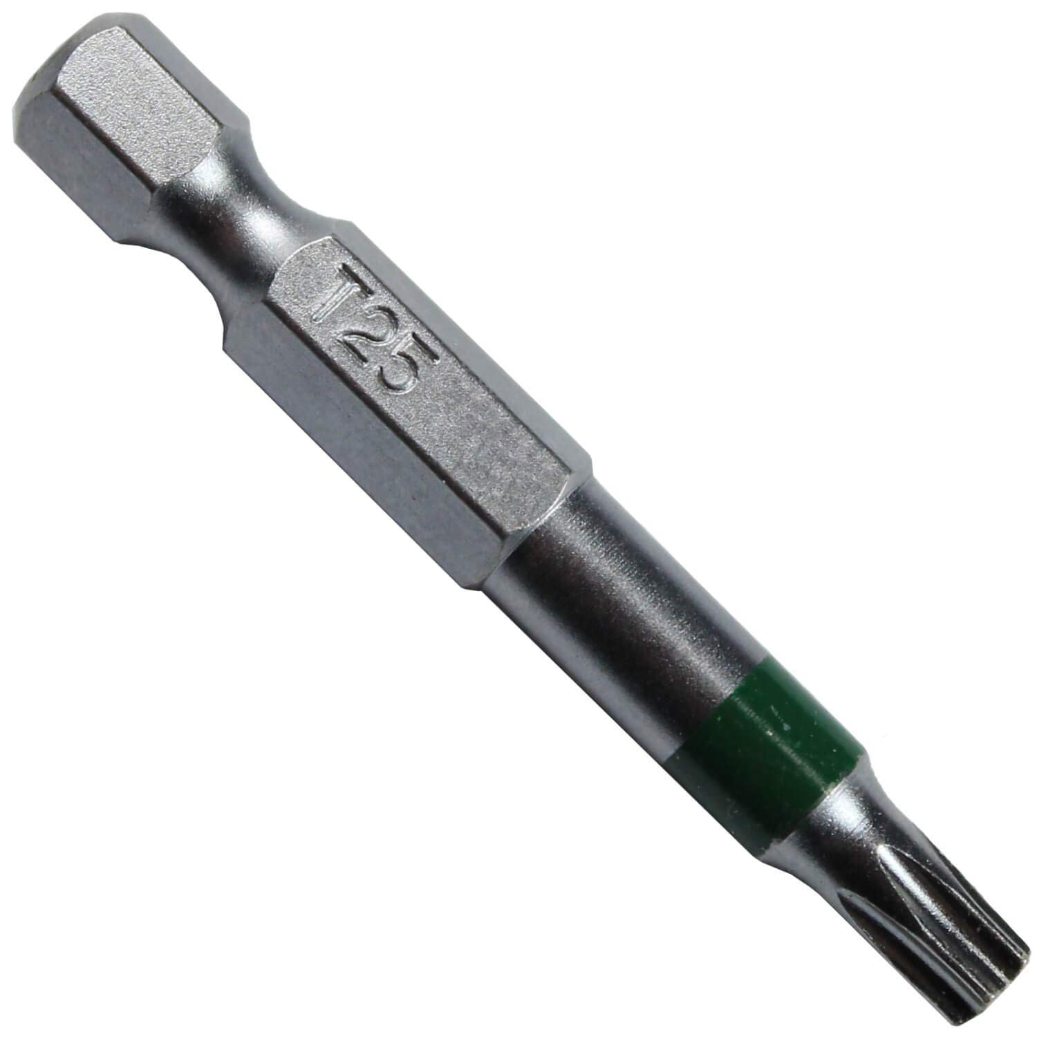 T25 X 2" Torx/Star Driver Bit - Color Coded Quick Change Shank Bit for Screws and Fasteners (100) Image