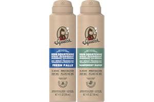 Dr. Squatch Spray Deodorant for Men - Quick Dry, No Stains - Aluminum Free + Dermatologically Tested for All Skin Types - Fre
