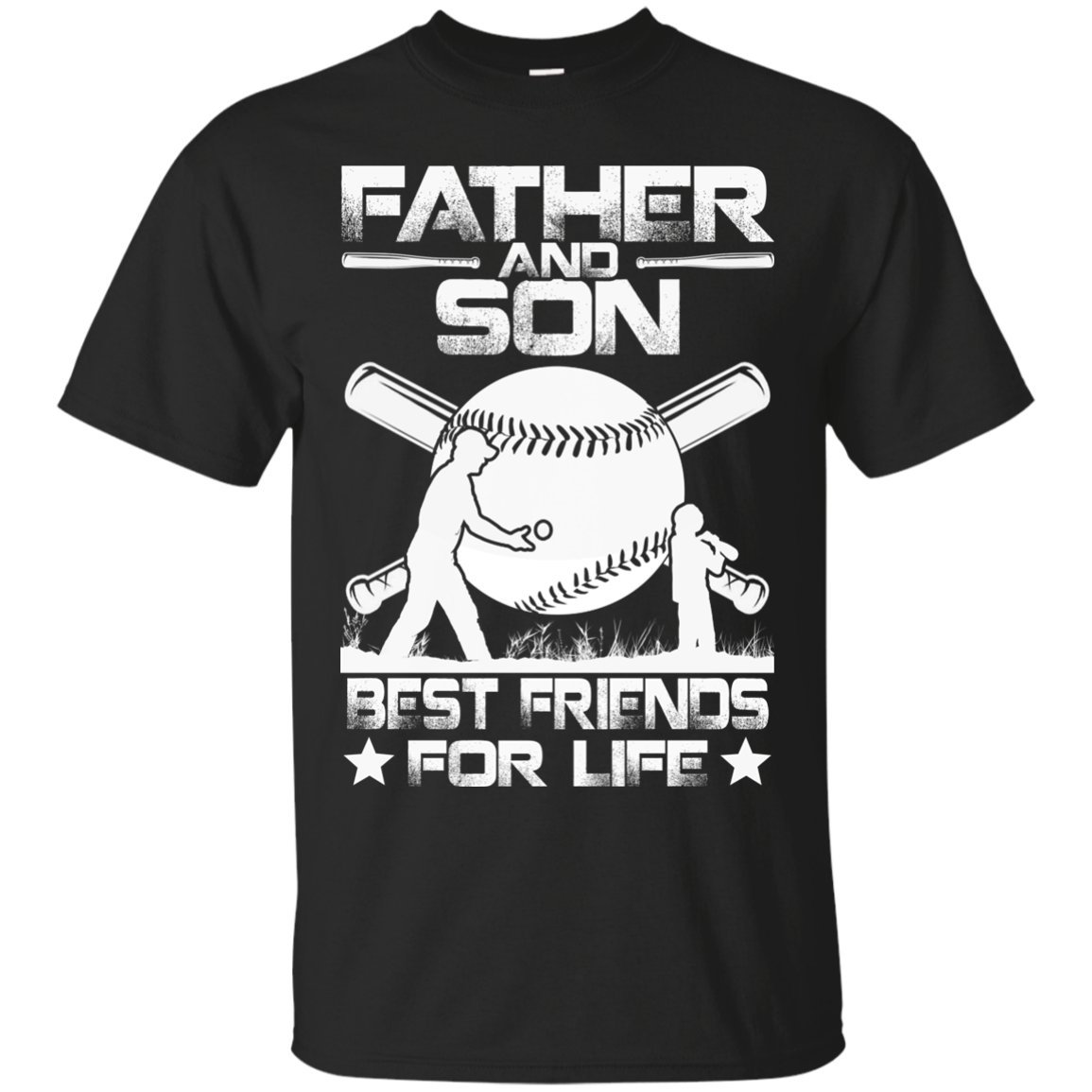 Harleyfunny Father And Son Best Friend For Life T-shirt (black;)