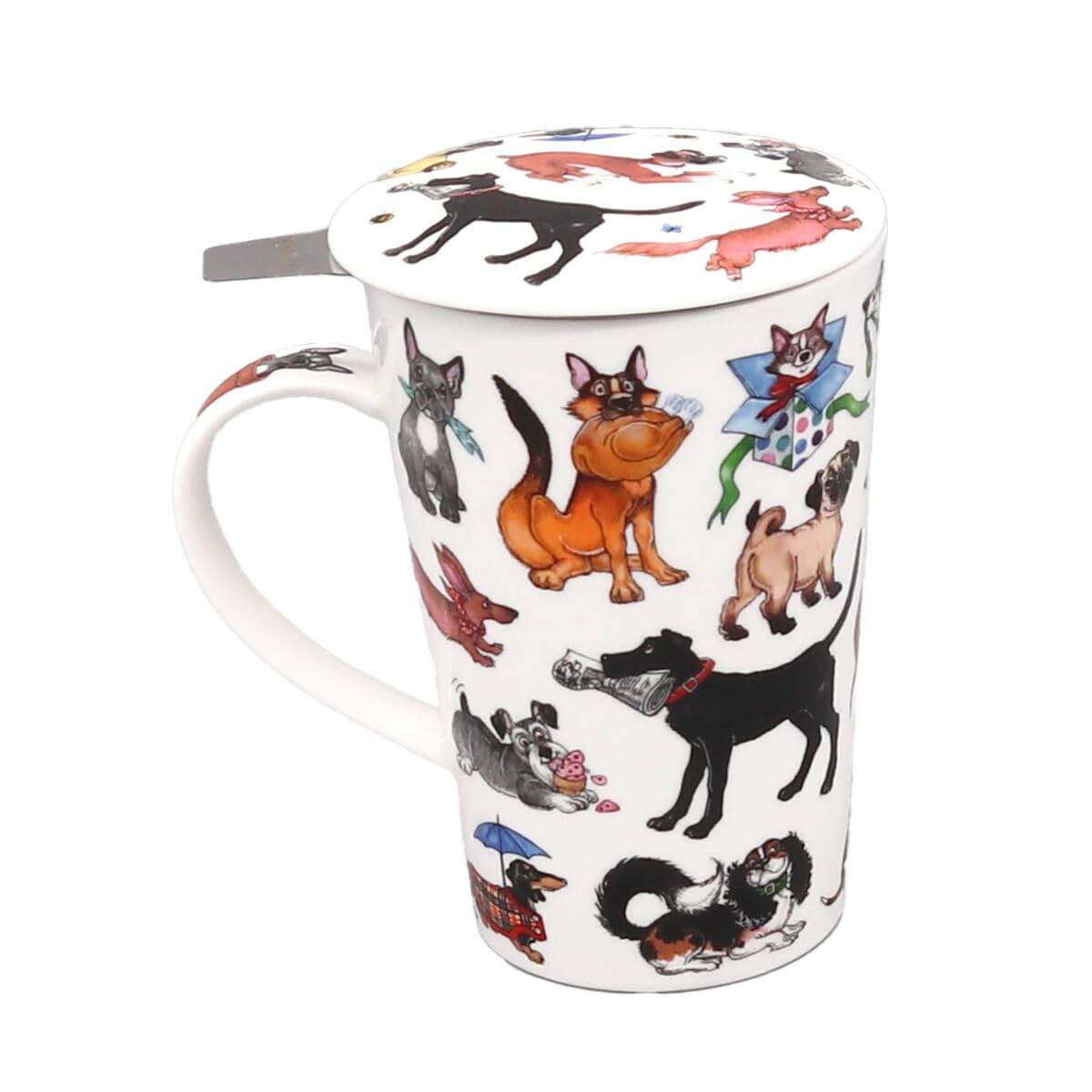 Dunoon Shetland Barking Mad 0.44 Litre Mug Infuser Set