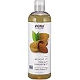 NOW Solutions, Sweet Almond Oil, 100% Pure Moisturizing Oil, Promotes Healthy-Looking Skin, Unscented Oil, 16-Ounce