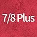 X-level for iPhone 7 Plus Case,for iPhone 8 Plus Case, Premium PU Leather Case [Vintage Series] Slim Fit Lightweight Soft Back Protective Cover for iPhone 7 Plus/iPhone 8 Plus 5.5'' (Red)
