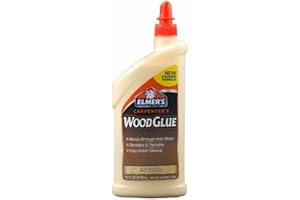 Elmer's Products E7020 Wood Glue, 16 oz, Tan
