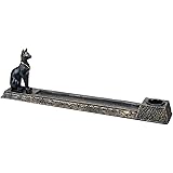 Egyptian Bastet Incense Holder Egypt Cat Aroma Scent Collectible