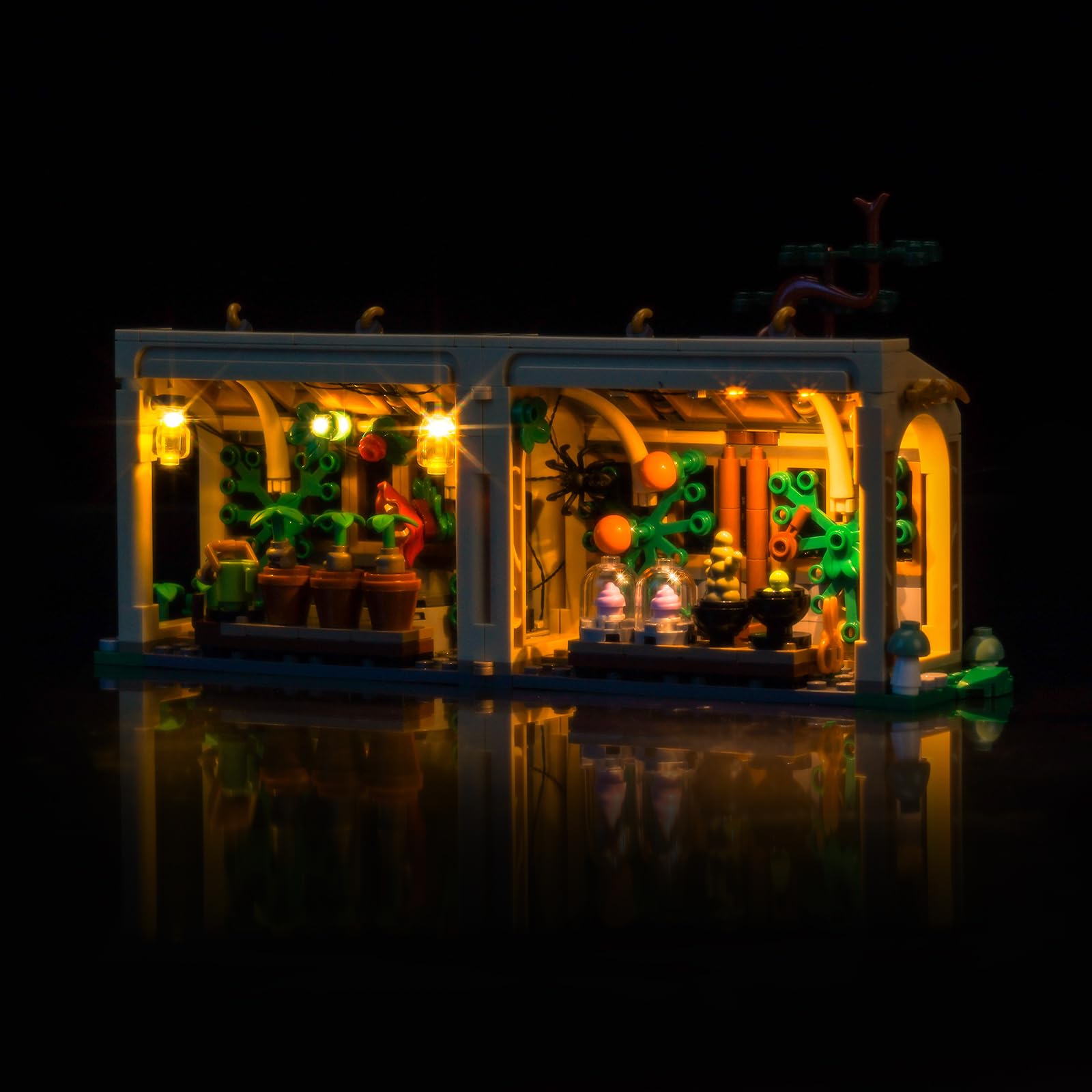 LocoLee Led Light Set Compatible with Lego 76445 Hogwarts Castle: Herbology Class Light Decoration Lighting Kit Compatible with Lego 76445 Building Blocks Model,Only Lights Set,No Model — image 1