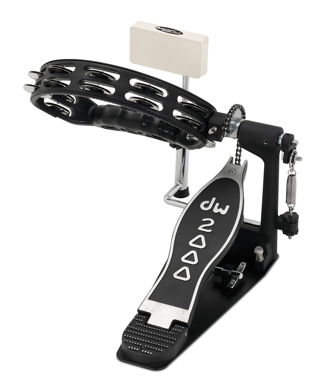 Drum Workshop Drums 2000 Series Tambourine Pedal with Tambourine