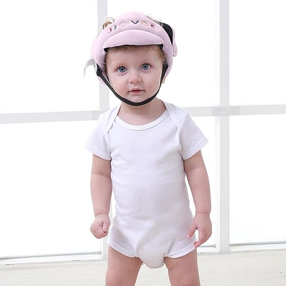 Smallpocket Casque De Securite Reglable Pour Bebe Coussin Respirant De Protection De Tete De Securite Anti Choc Chute Bebe Puericulture Securite