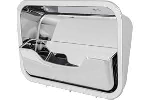 GG Grand General 67794 Chrome Plastic Upper Storage w/Insert for Freightliner Cascadia 08+