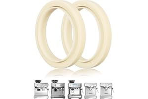 DUSKEEP 2PCS 54mm Silicone Steam Ring for Breville Espresso Machine 878/870/860/880/810/840/450/500 and Sage 880/878/875/870/810/500, Breville Espresso Machine Accessories Grouphead Gasket Replacement Part