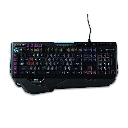 Logitech G910 Orion Spark RGB Mechanical Gaming Tastatur – 920–006385 (Zertifiziert aufgearbeitet)