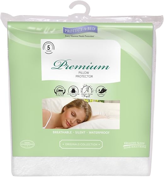 Amazon Com Protect A Bed Premium Waterproof Pillow Protector