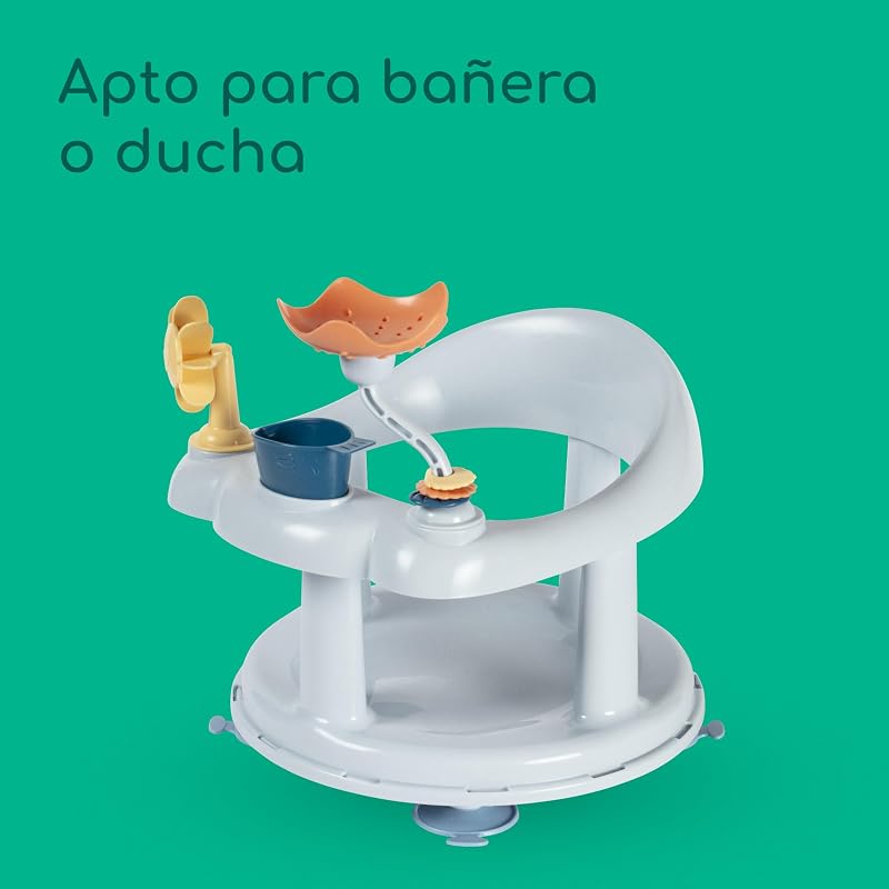 Asiento de Baño Giratorio con Juegos, 0–10 kg, Blue