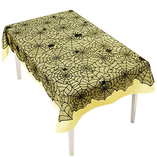 54 x 72 inch halloween decoration spider web tablecloth…