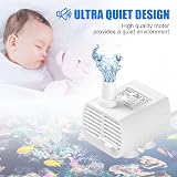 flintronic Submersible 3W Water Pump 200L/H USB Quiet for Aquarium view 6