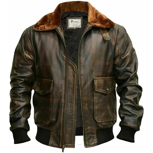 【type G-1】VINTAGE　LEATHER FLIGHT JACKET Vintage 1980s Type G-1 Leather Flight Jacket / US Government