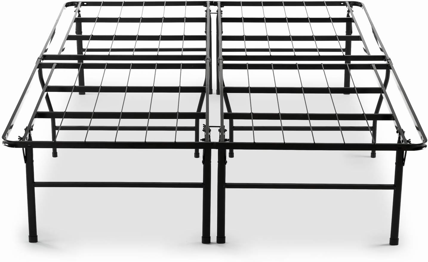 Zinus Casey 18-Inch SmartBase Mattress Foundation | 4" High Extra for under bed storage | No box spring required | Queen: Furniture & Decor
