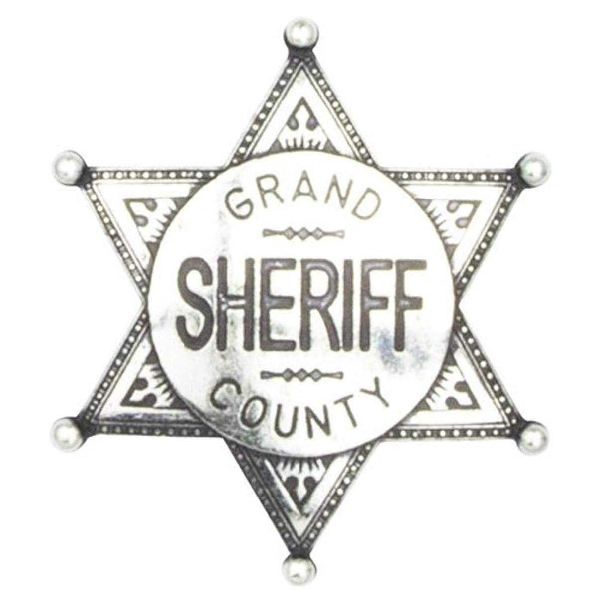 Denix Grand County Sheriff Badge, Nickel