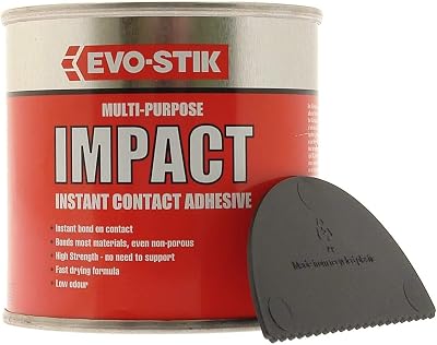 EVO-STIK 2 x Multi Purpose Impact Instant Contact Adhesive 250ml