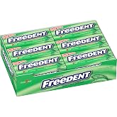 FREEDENT Peppermint Chewing Gum, 15 Stick (Pack of 12)