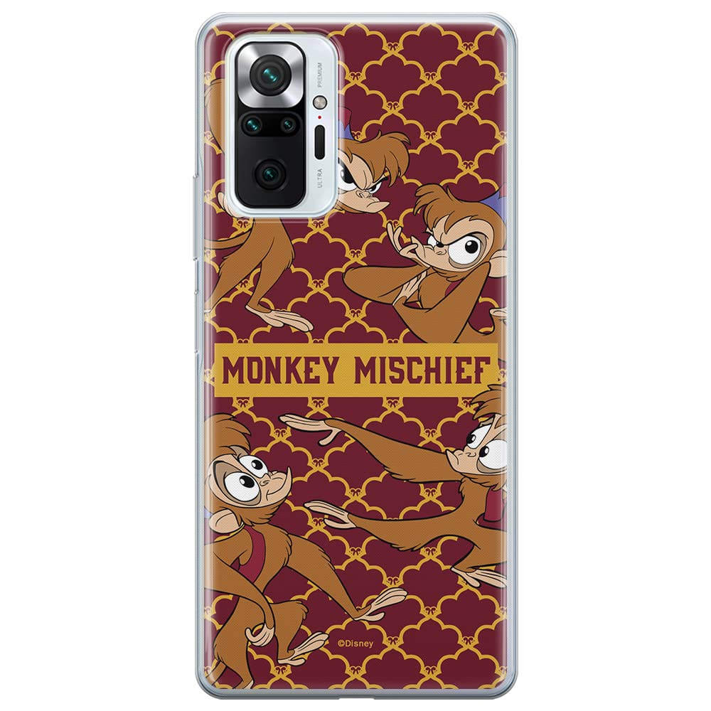 ERT GROUP mobile phone case for Xiaomi REDMI NOTE 10 PRO original and officially Licensed Disney pattern Abu 002 optimally adapted to the shape of the mobile phone, case made of TPU