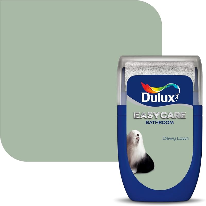 Dulux Easycare Bathroom Tester Paint Dewy Lawn 30ml