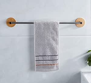 WANDOM Bambú, Madera, Jardín, Acero Inoxidable 304 Toallero ...