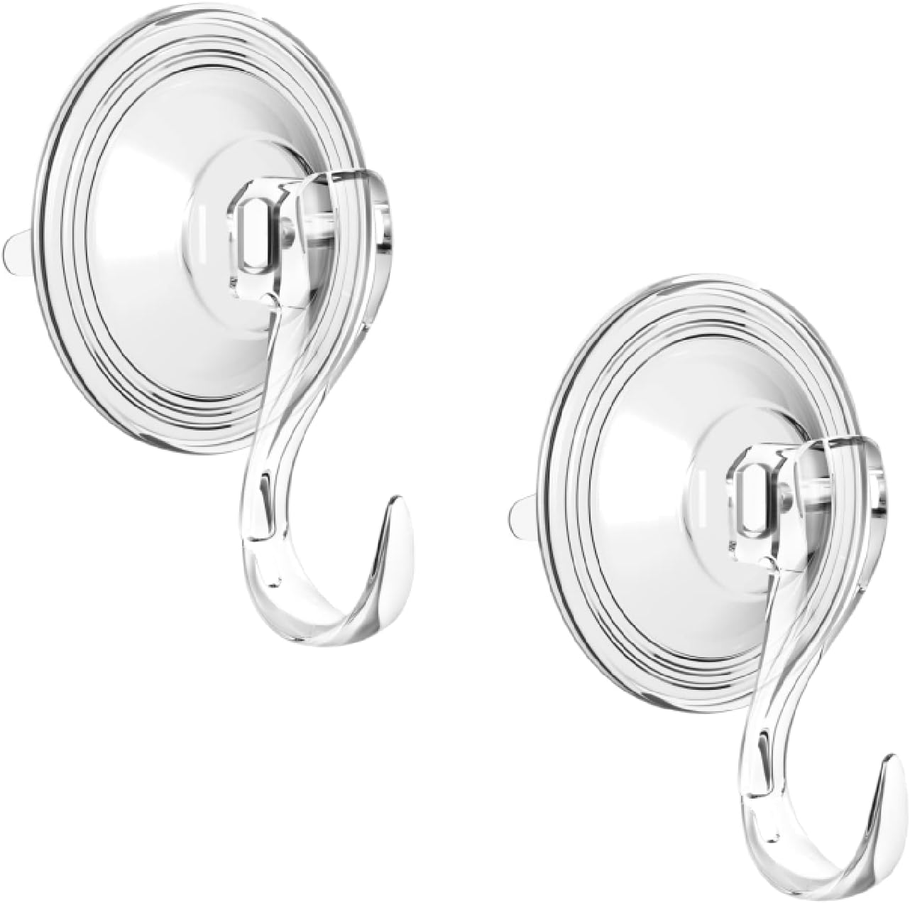 Wreath Hangers - LMI LOVE MORE IDEA Christmas Wreath Hanger Heavy Duty Suction Cup Hooks for Kichen Bathroom Window and All Smooth Surface Indoor and Outdoor 2pack