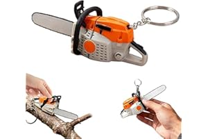 （1piece） Simulates The Roar of a Real Chainsaw, Portable Chainsaw Key Ring,Perfect for Tool Lovers and Outdoors.