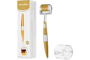 ATIDIE Derma Roller Microneedle Roller For Face, Roller for Beard, Microneedling Roller | For Women and Men | Micro Needle Roller For Derma Roller Scalp Hair Growth 0.25mm