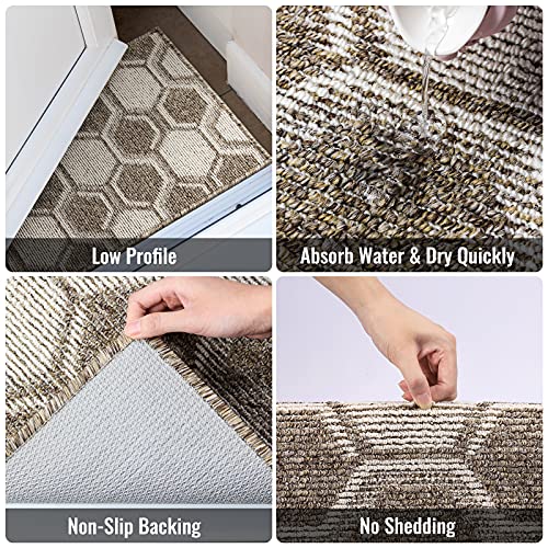 Chrider Front Door Mat, 20"x32" Indoor Door Mat for Home Entrance