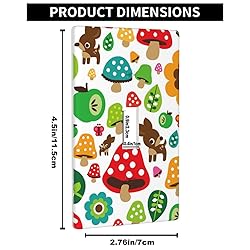 Pznen Mushroom Single Toggle Light Switch Cover