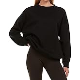 Oversized Sweatshirt for Women – Crewneck Fleece Pullover Sweatshirt Plus Size Included
