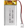 EEMB Lithium Polymer Battery 3.7V 95mAh 222036 Lipo Rechargeable Battery Pack with Wire JST Connector for Speaker and Wireless Device- Confirm Device & Connector Polarity Before Purchase
