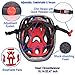 Dostar Kid's Cycling Bike Helmet Road Mountain Racing Adjustable Bicycle Helmets for 2-6 Toddler Boys/Girls (Sunflower-Pink)