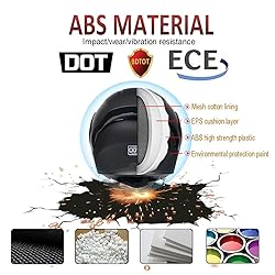 Bluetooth Modular Helmet with Horns Full Face