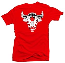 Jordan Retro 6 Carmine Match Tees - Bull 6 Red