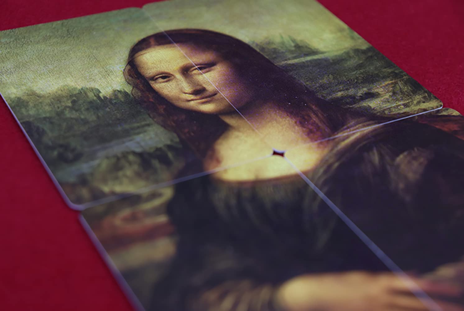 ZQION Opus (Mona Lisa) By Nefesch - Cards Magic Tricks Card Gimmick Magic Close Up Magic Mentalism