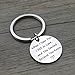 When I saw you I fell in love Stainless Steel Romantic Gift Pendant Keychain