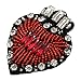 Rhinestone Loveheart Patch Sew on Applique Badge Clothing Decorative Patch fit Dress Jackets Handbag Shoes DIY Decoration