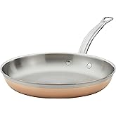 Hestan - CopperBond Collection - 100% Pure Copper Frying Pan, Induction Cooktop Compatible, 11-Inch