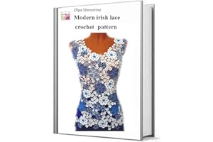 Modern pattern of Irish lace crochet blouse (Modern Irish Crochet Lace Pattern)