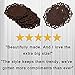 Dulce Cocina Absorbent Drink Coasters, Chcolate Brown, Beautiful Home Decor Both Eye Catching & Viable, 6 Pack 4.5“ Lace Cut Felt Fabrics