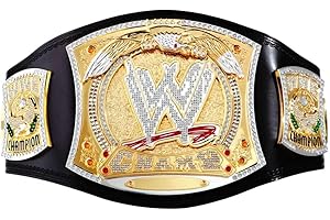 WELL PERFORM Spinner World Heavyweight Championship Title Belt Replica, Wrestling Championship Title Belt - Adult Size