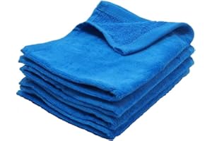 Show Car Guys Fingertip Towels Royal Blue 11" x 18" 100% Cotton Terry-Velour.