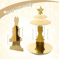 5 Pieces Dessert Table Display Set, DAFURIET