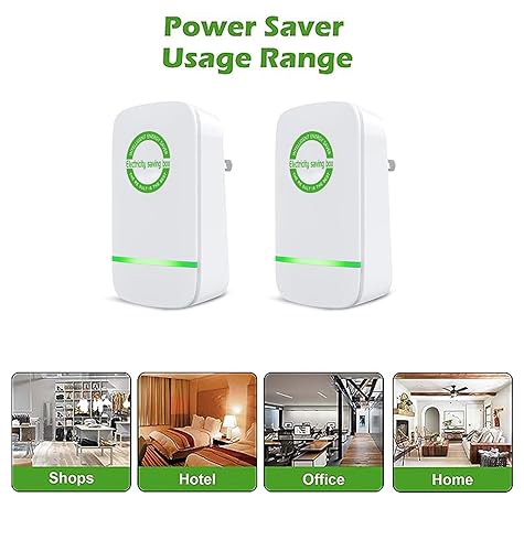 Energy Saver Power Device - Voltage Stabilizer For Home Appliances, ABS Material