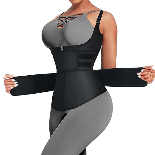 Wonder-Beauty Latex Waist Trainer for Women Plus Size Workout